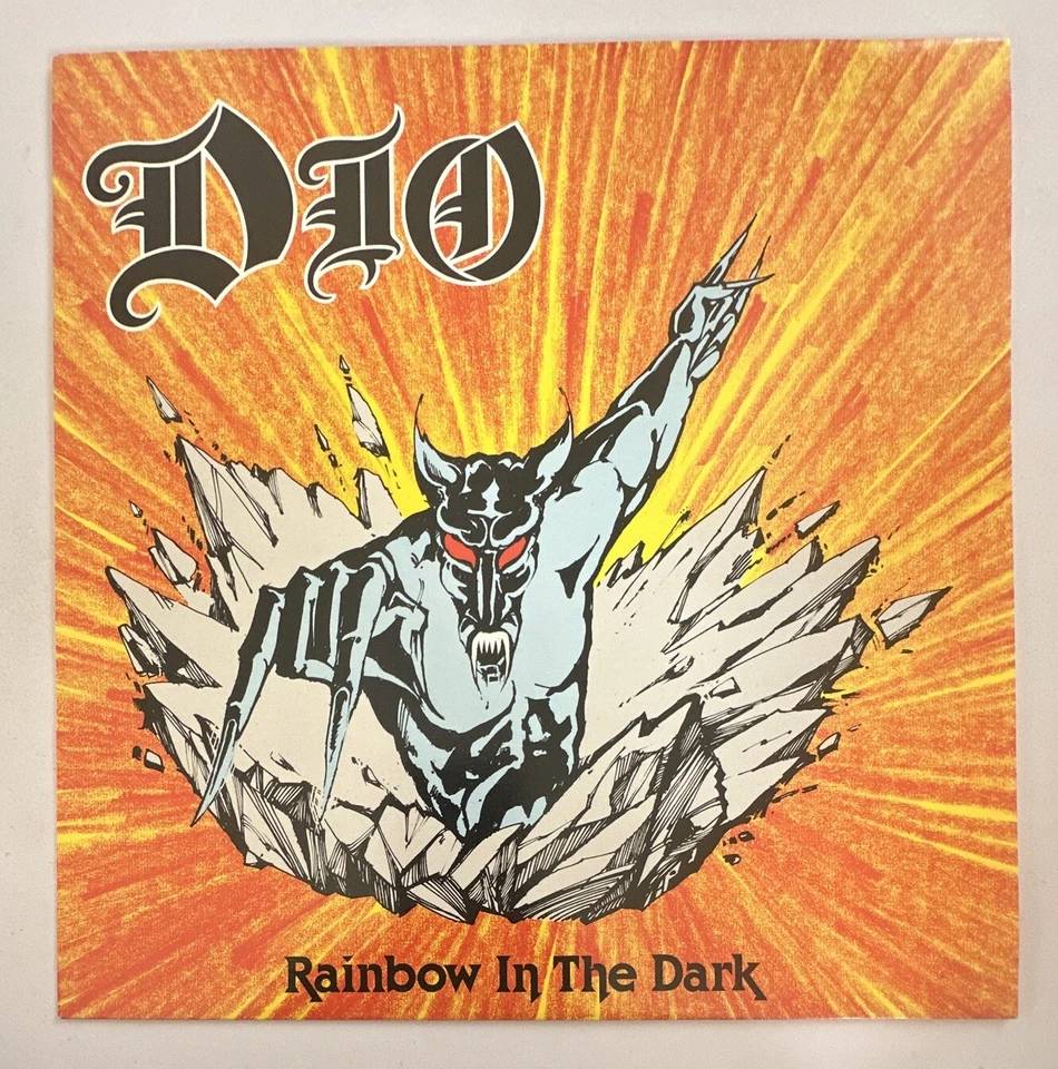 DIO "Rainbow In The Dark" 12" Single UK 1983 Vertigo DIO 212 EX / EX - Изображение 2 из 4