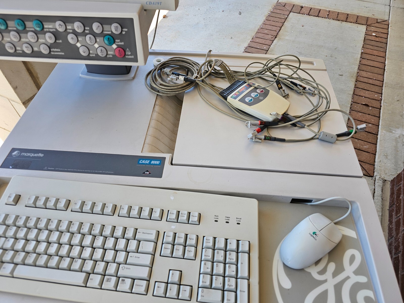 GE Marquette Case 8000 Stress Test System with Ge T200 Stress Test ...