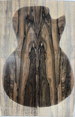 Craft Bass Top Veneer Ciricote Wood Bookmatched Set Luthier Supply