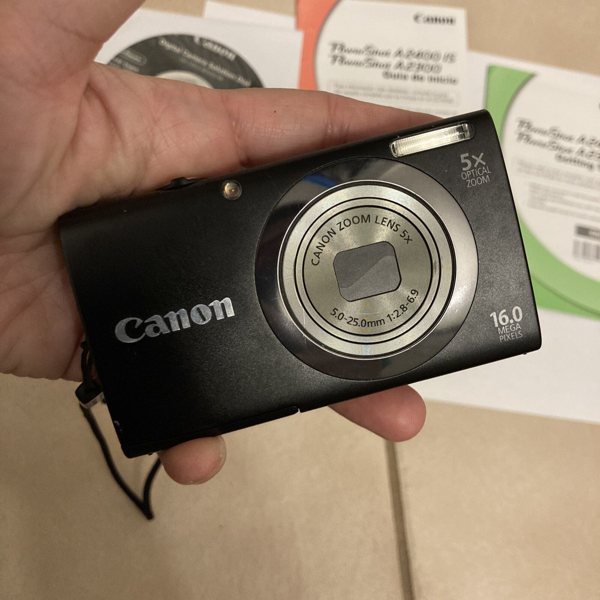 Canon PowerShot A2300 HD - Black 16mp Digital Camera for sale