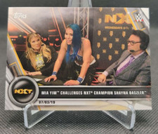 2020 Topps Women's Division #43 Mia Yim NXT Wrestling Card