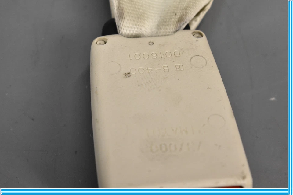 Оригинальный задний правосторонний ремень безопасности со стороны пассажира с пряжкой для Lexus SC430 02–10 годов выпуска - Изображение 4 из 4