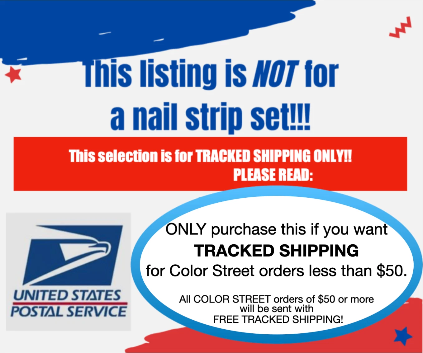 *Tracked Shipping*