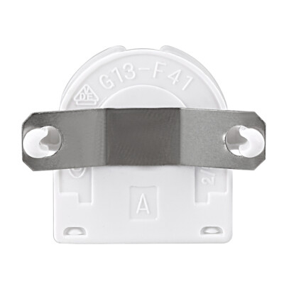 10-Pack Fluorescent Light Holder - T8/T12 G13 Non-Shunted Sockets