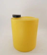 LMI Milton Roy 27421 10 Gallons Yellow Polyethylene Tank Assembly - NEW Surplus!