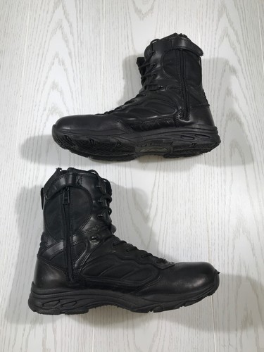 Thorogood Combat Boots Mens Size 13 Black Side Zip Goth Punk Tactical Military