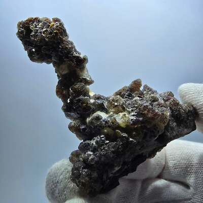 Seltene Phantom Fluorit Formation, Muskovit Stufe Erongo, Namibia 79*60*31mm