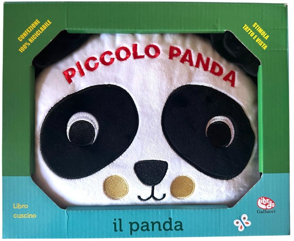 Librido Gallucci Il Panda. Libro Cuscino. Ediz. A Colori - Immagine 2