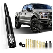Antena de bala para camioneta auto carro Con adaptador Universal Radio Car SUV
