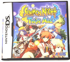 Summon Night Twin Age Nintendo DS Complete Authentic US Version