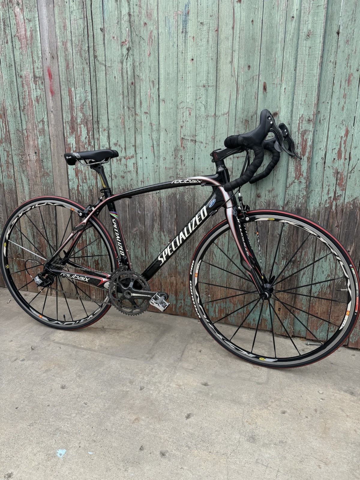 2009 Specialized Roubaix Pro CAMPAGNOLO SUPER RECORD 11spd Carbon Fiber Small Fm