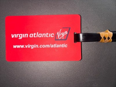 Virgin Atlantic Airways  Solid Rubber/Plastic Luggage Tag