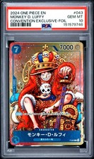 Luffy P-043 Convention Exclusive FOIL — eBay listing photo