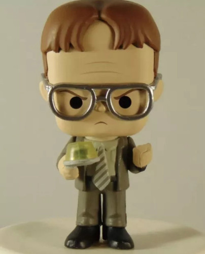 Funko Mystery Mini The Office Dwight Schrute With Jell-O Stapler 1/6 - Picture 1 of 1