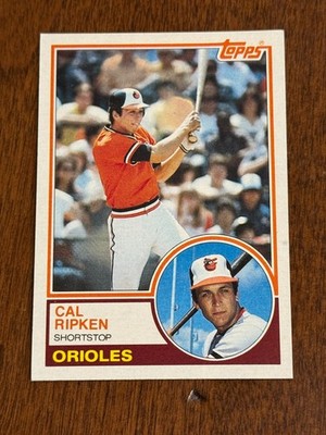 1983 Topps Cal Ripken Jr. #163 Baltimore Orioles