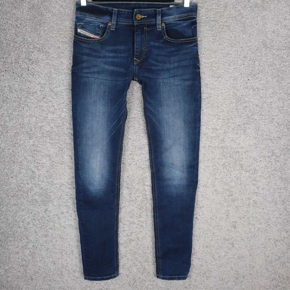 DIESEL KID JEANS SLEENKER J-N KXB3U_STRETCH BLUE DENIM KID 14 / W27 L32 DENIM Foto 2 de 4