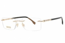 HUGO BOSS 1551/B RHL Eyeglasses Gold Black Fr...