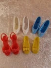 Vintage Barbie high heel shoes lot of 4