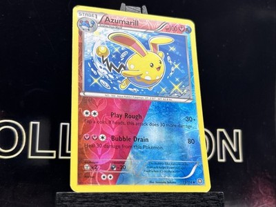SHINY Azumarill - 77/114 Steam Siege REVERSE HOLO card 2016 Pokemon TCG -  MP | eBay