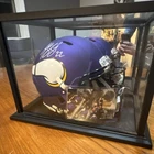 Minnesota Vikings Signed Football Helmet Beckett Authenticated Harrison Smith
