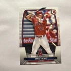 Mike Trout 2023 Bowman Base Card #89 Los Angeles Angels
