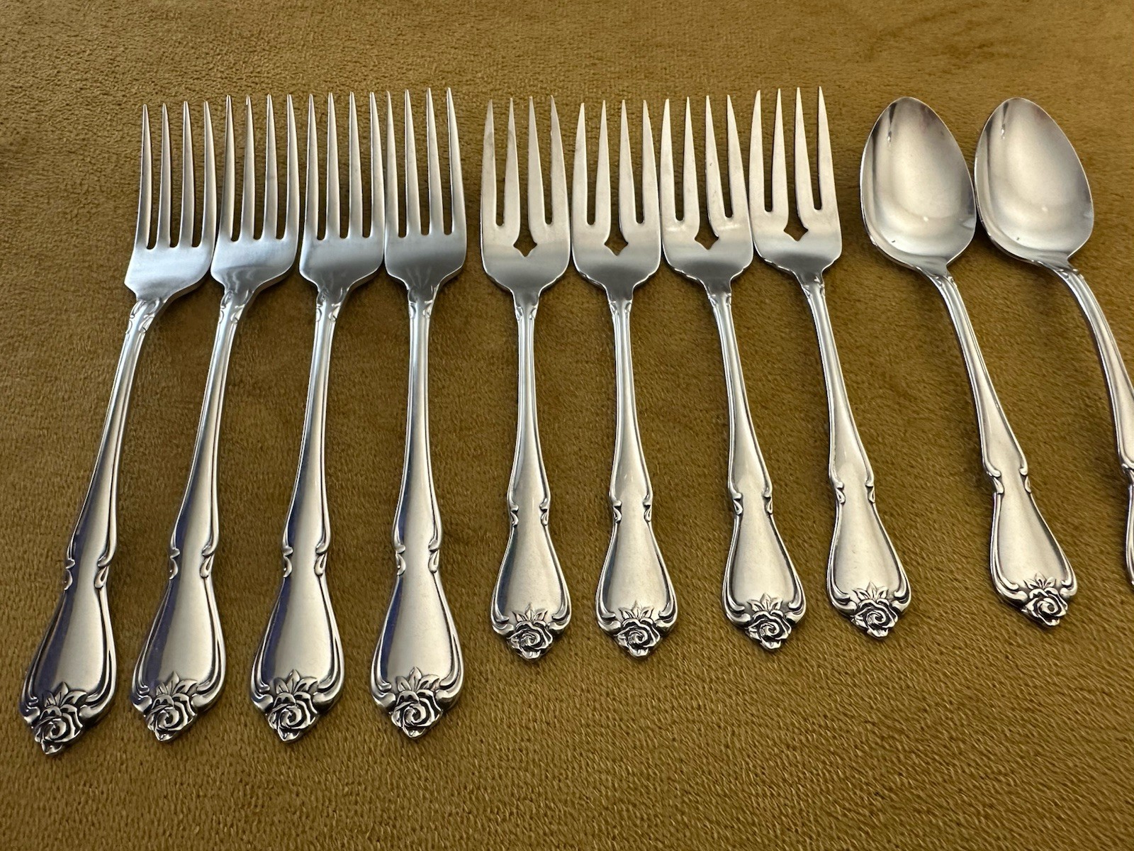 + Teaspoons  1881 Rogers Stainless