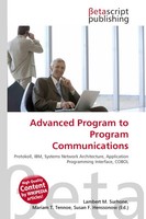 Lambert M. Surhone (U. A.) | Advanced Program To Program Communications | Buch