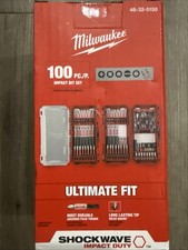 Milwaukee Shockwave Impact Duty Driver Bit Set 100Pc 48-32-5150