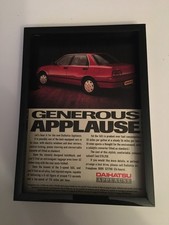 DAIHATSU APPLAUSE-1990 framed original advert