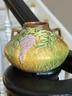 1933 Roseville Squat Wisteria Vase 629-4 Mint Condition
