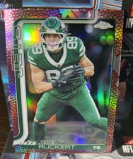 2025 Topps Chrome Football Jeremy Ruckert  Pig Skin Refractor #239 New York Jets