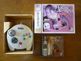 Magic Carpet Marcon Bundled Edition Sega Saturn Ss Shooting Rare Electronic Arts