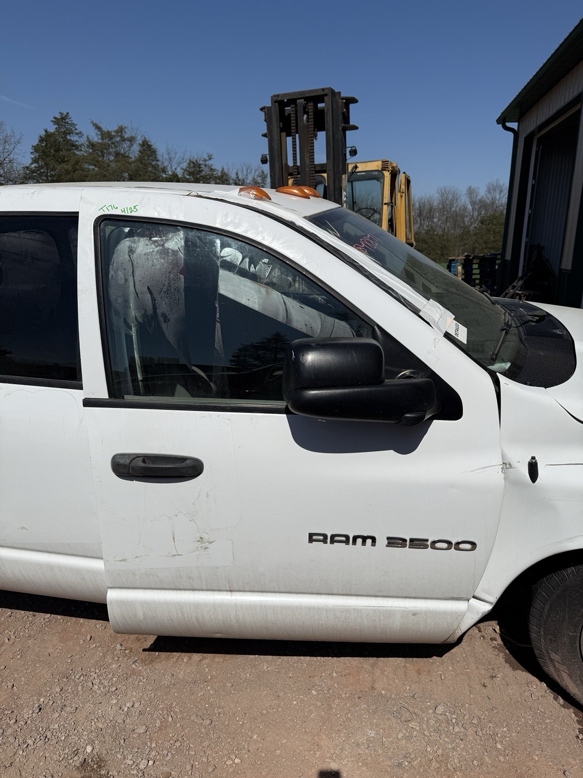 03-09 DODGE RAM 2500 DOOR ASSEMBLY FRONT RIGHT PASSENGER QUAD CAB