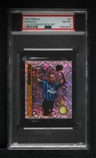 1997-98 Merlin Calcio d'Inizio Kick Off Stickers Ronaldo #061 PSA 8 05bt