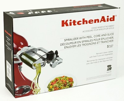 KitchenAid KSM1APC Spiralizer Peel Core Slice Stand Mixer Attachment -N