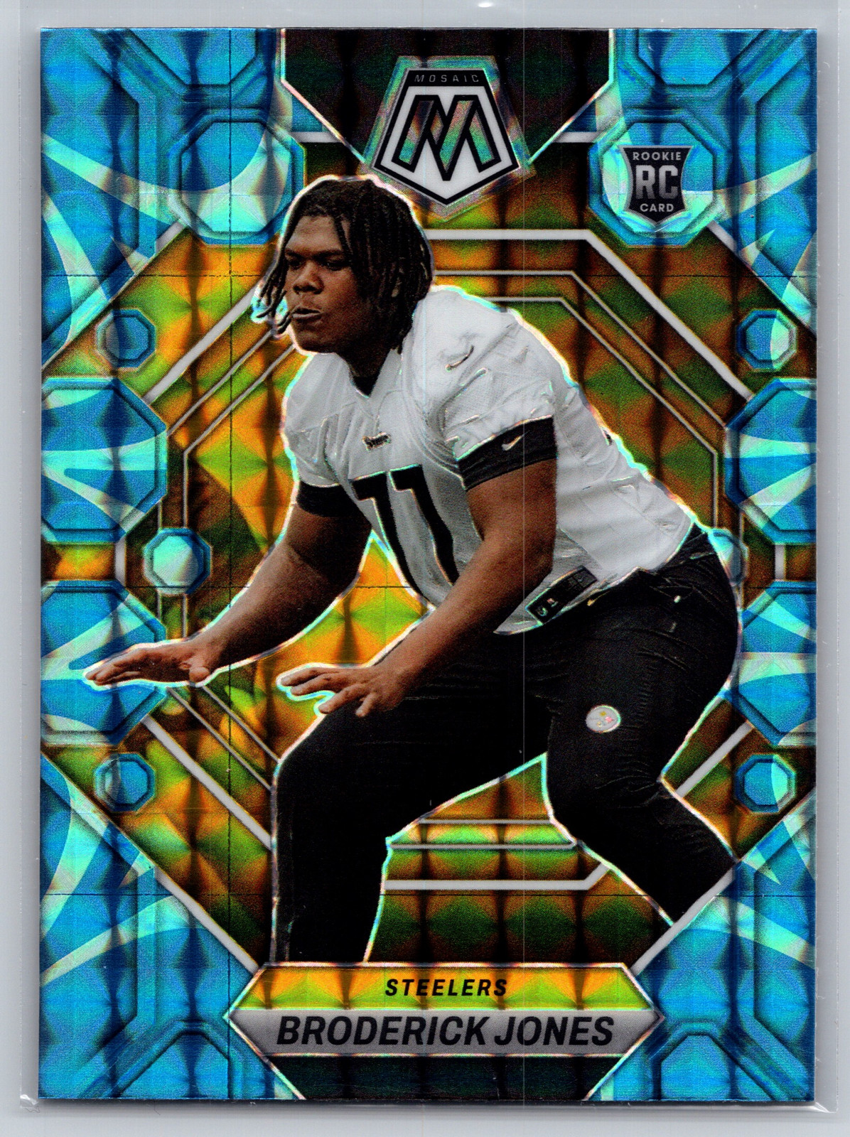 crumページ 2023 Panini Mosaic #288 Broderick Jones Reactive Blue Mosaic | eBay
