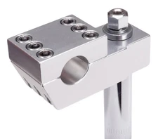 Dia-Compe Iliad 6 bolt BMX freestyle quill stem (21.1mm) - SILVER