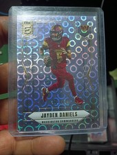 2025 Panini Donruss Elite - Jayden Daniels #1 Lavender Pyramids /649