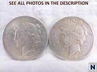 NobleSpirit (RB) Striking 1925 P Peace Silver Dollar VF x2