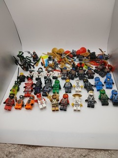 Big Lot ninjago mixed Lego minifigures And Accessories Other Random Mixed Asis