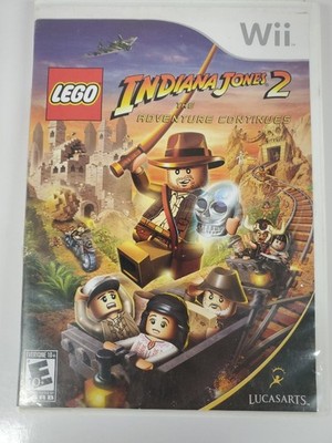 LEGO Indiana Jones 2: The Adventure Continues Nintendo Wii Complete with Manual