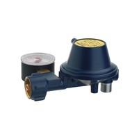 Gok Gasregler EN61 0,8Kg/H 30Mbar Klf X G1/4LH-KN-90G Prv Man. Marine