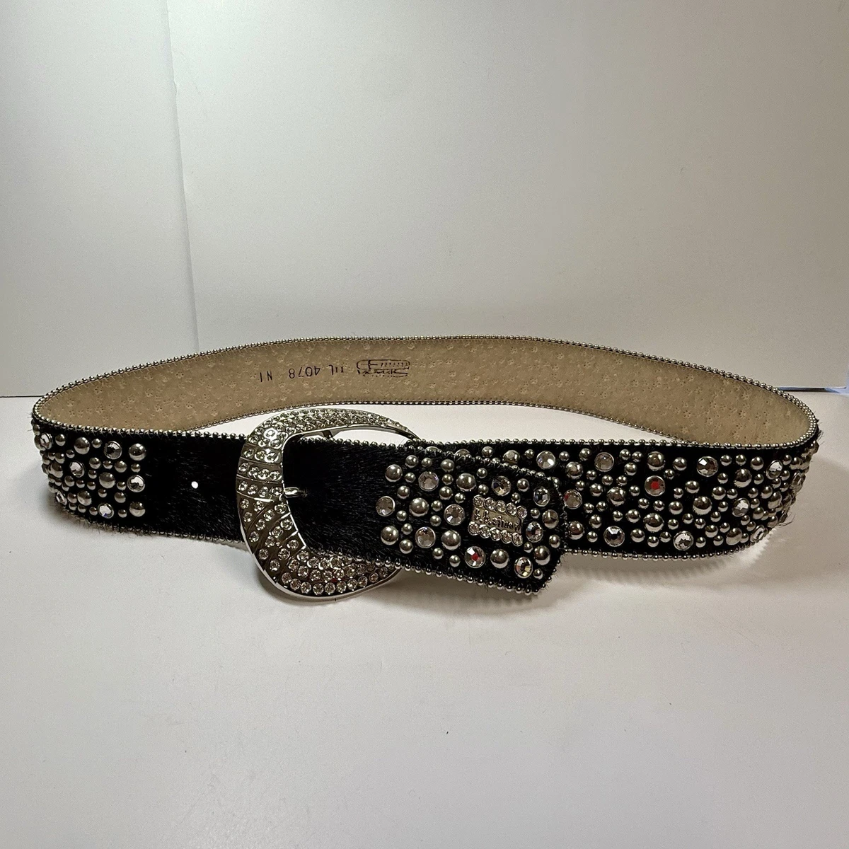 b.b.simon Black Size 2XL Belts for Women for sale | eBay display picture 2