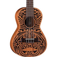 Luna Uke Tribal Tenor Mahogany UKE TRIBAL TENOR