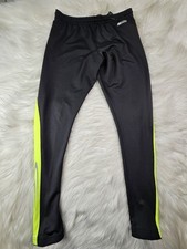 Brooks Black Vapordry Running Leggings Women’s SZ XL Zip Ankles