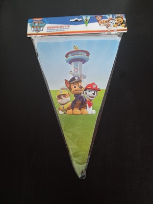 Paw Patrol Girlande Kindergeburtstag Dekoration Party Banner Kinderzimmer Dekor