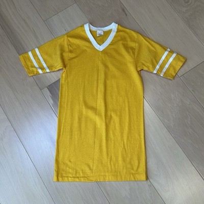 Vintage Sport-T By Stedman Tee 50/50 V-Neck Women s Small