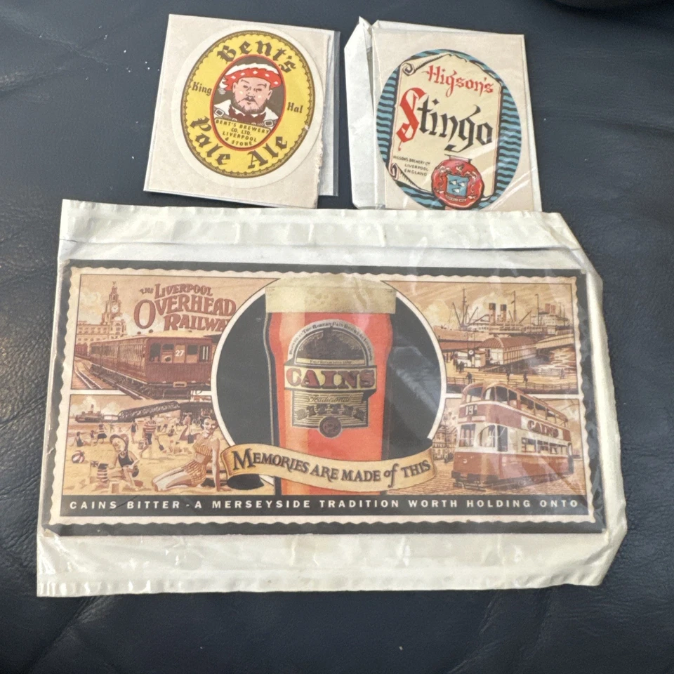 Beer Bottle Label - Bent’s Higsons Brewery Labels 1950’s/60’s Guinness - Image 4 of 4