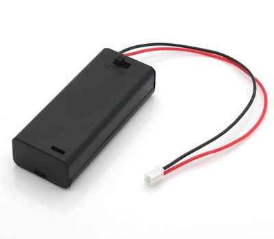 Batteriehalter für 2x Micro AAA Kunststoffbox mit Schalter für Micro:bit