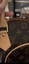 Louis Vuitton Monogram Dome Satchel Zip Doubl...